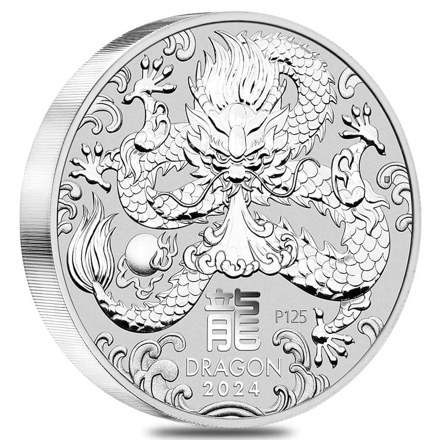 2024 1 Kilo Silver Lunar Dragon BU Australian Perth Mint Questions & Answers
