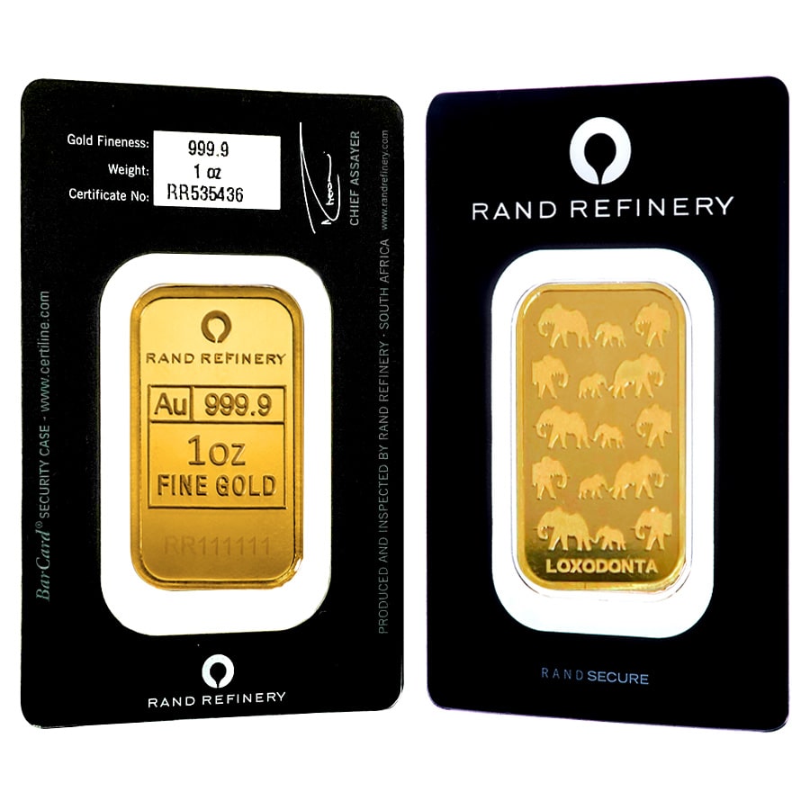 What is the difference between Pamp and Rand Refinery gold bar?