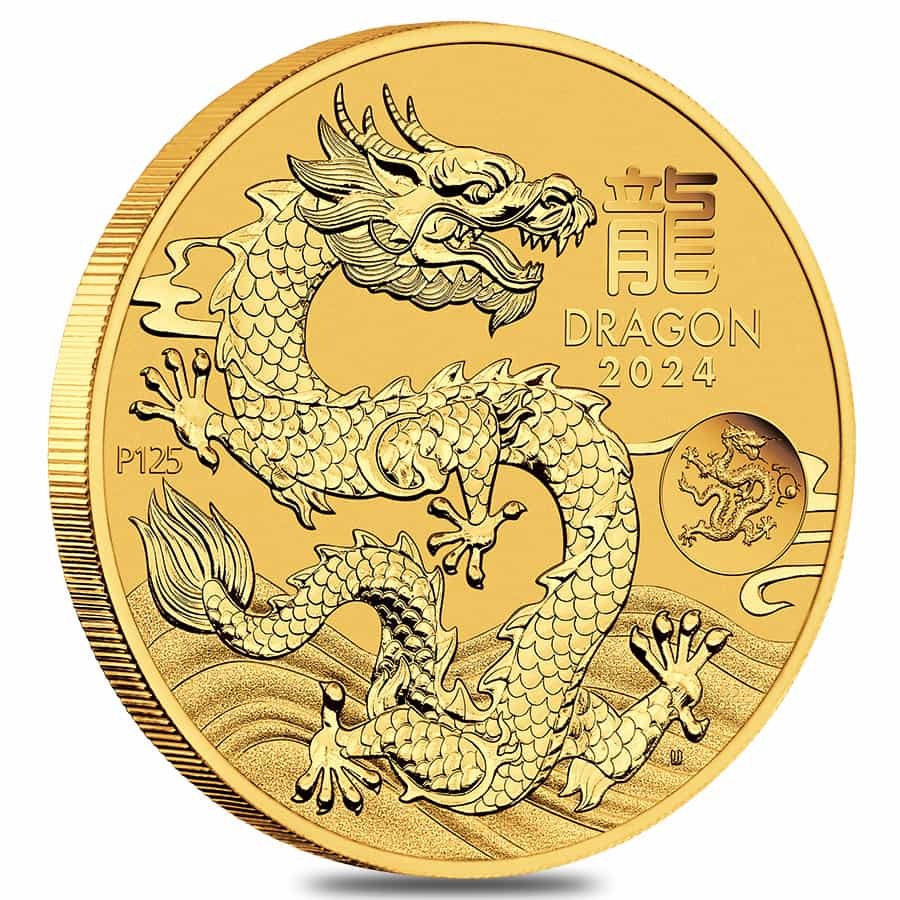 2024 1 oz Gold Lunar Dragon with Dragon Privy BU Perth Mint Questions & Answers