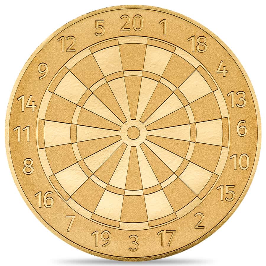 1/2 gram Gold Darts Coin Palau .9999 Fine Questions & Answers