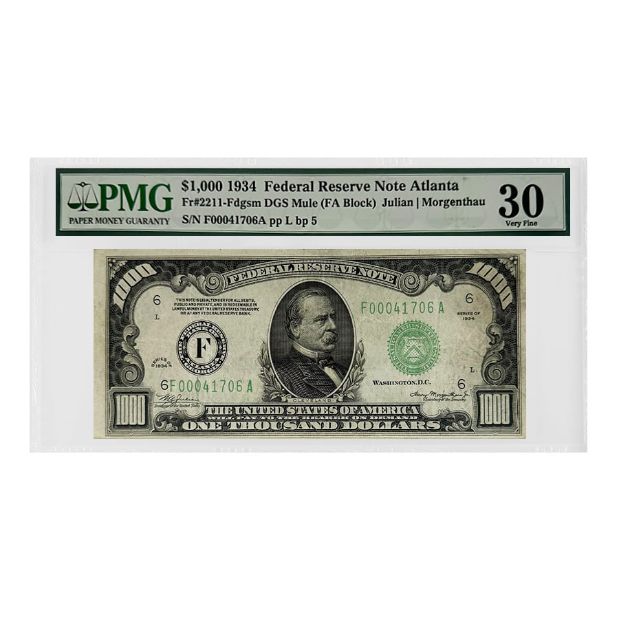 How Much Is A 1 000 Dollar Bill Worth Today 1934 1000 Federal how-much-is-a-1-000-dollar-bill-worth-today-1934-1000-federal