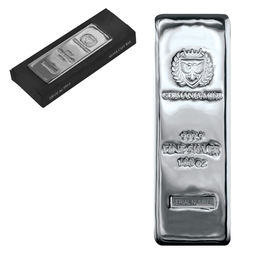 How is each silver bar packaged?