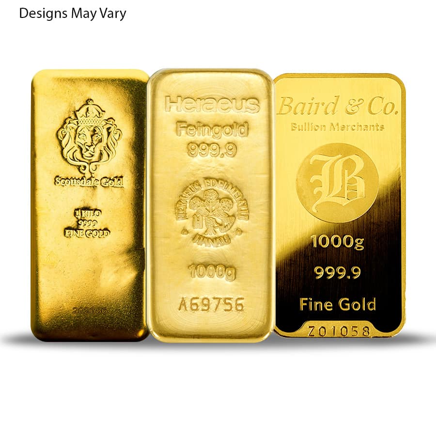 How much is 1 kilo gold bar worth? (1 Kilo (32.15 oz) Generic Gold Bar