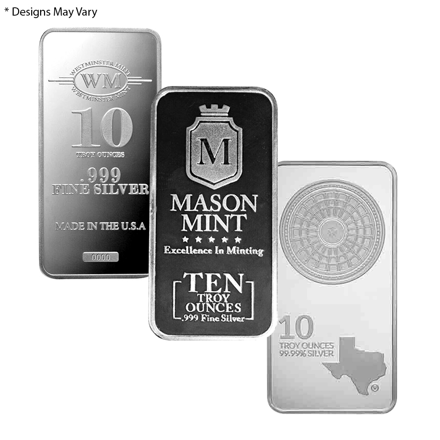 Is there a variation in the mint of production for these silver bars?