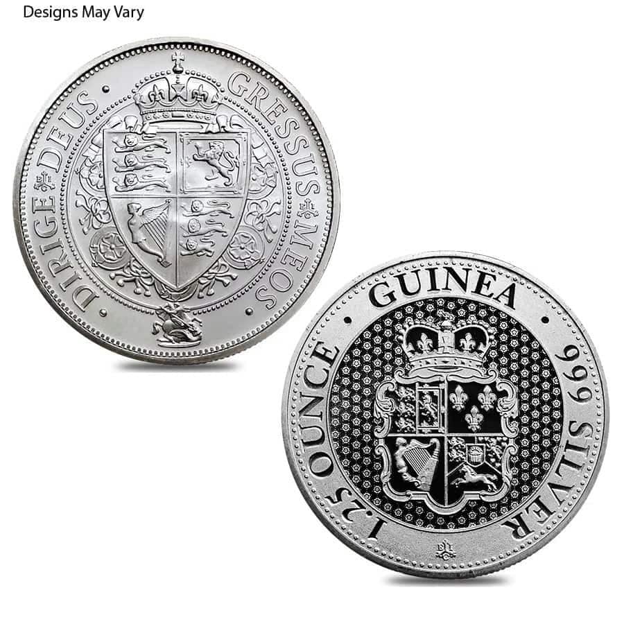 1.25 oz St. Helena Silver Guinea Coin BU (Random Year) Questions & Answers