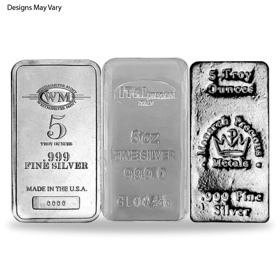 5 oz Generic Silver Bar .999 Fine Questions & Answers