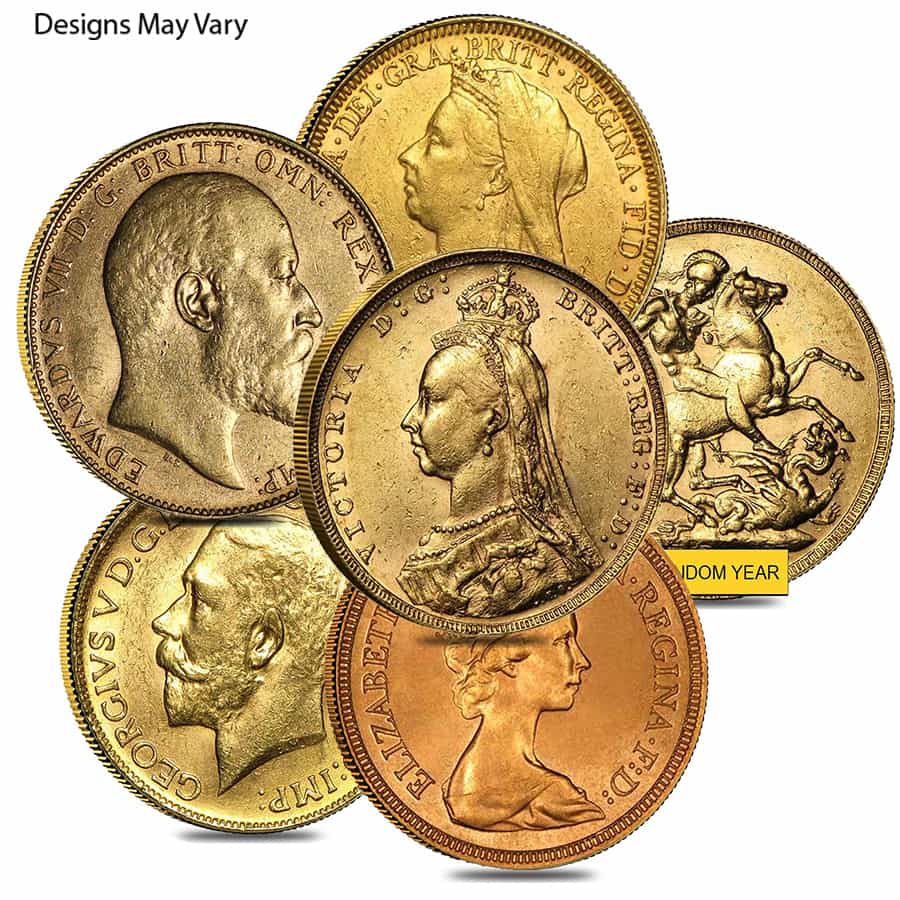 Gold at Spot - British Gold Sovereign Coin Avg Circ (Random) Questions & Answers