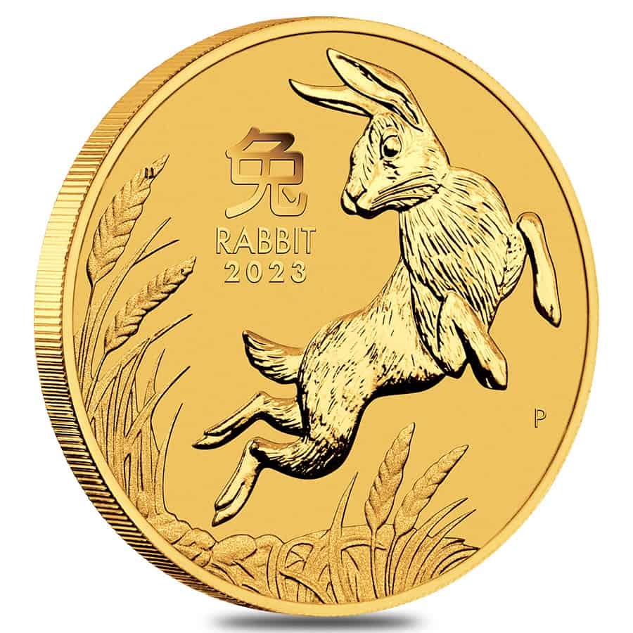 2023 1/4 oz Gold Lunar Year of The Rabbit BU Australia Perth Mint In Cap Questions & Answers