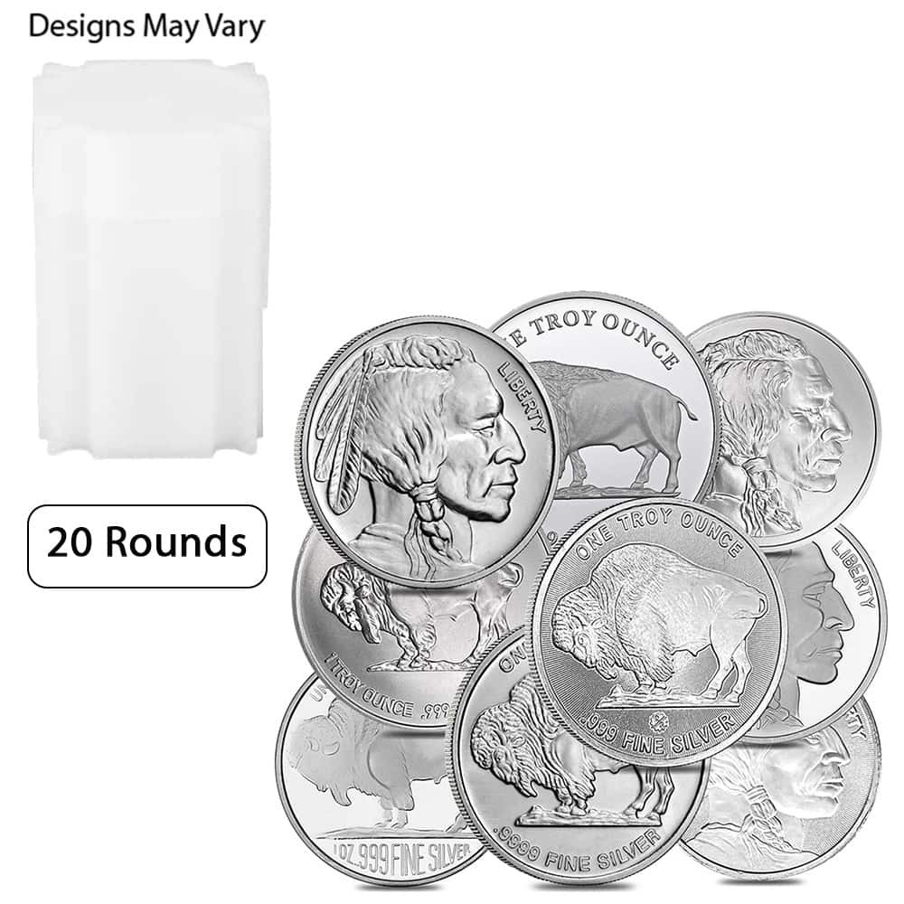 How many rounds are included in the tube?