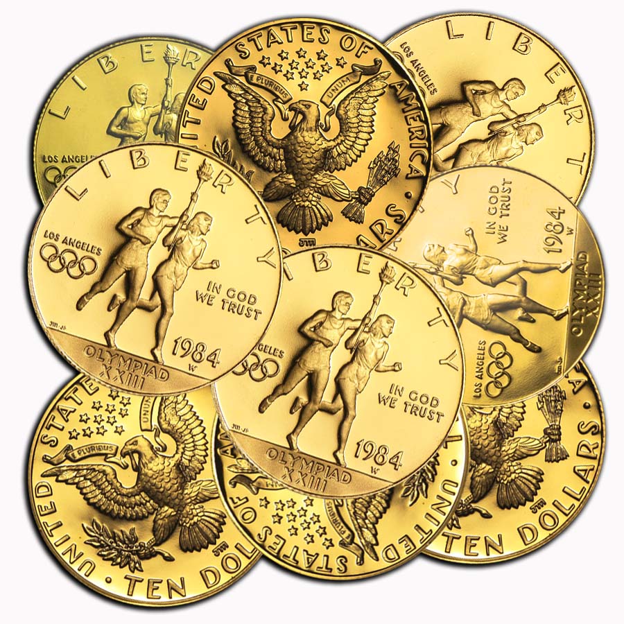 US Mint Gold $10 Commemorative Coins BU/Proof (Random Year) Questions & Answers