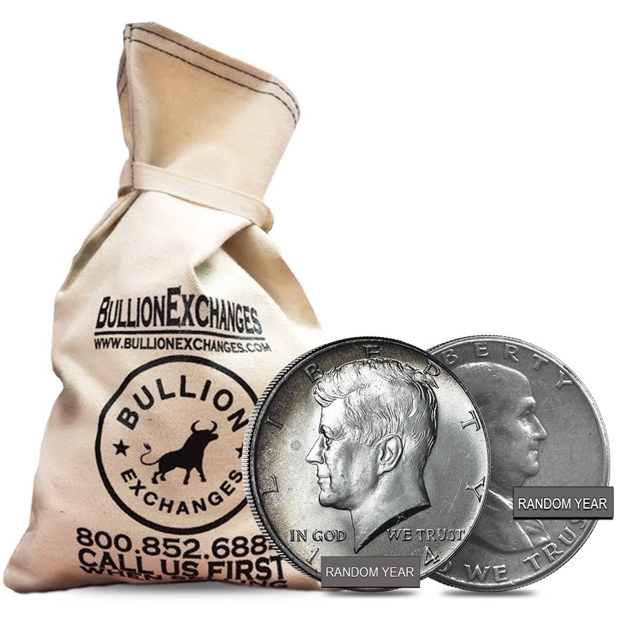 What is the composition of the coins in the bag?