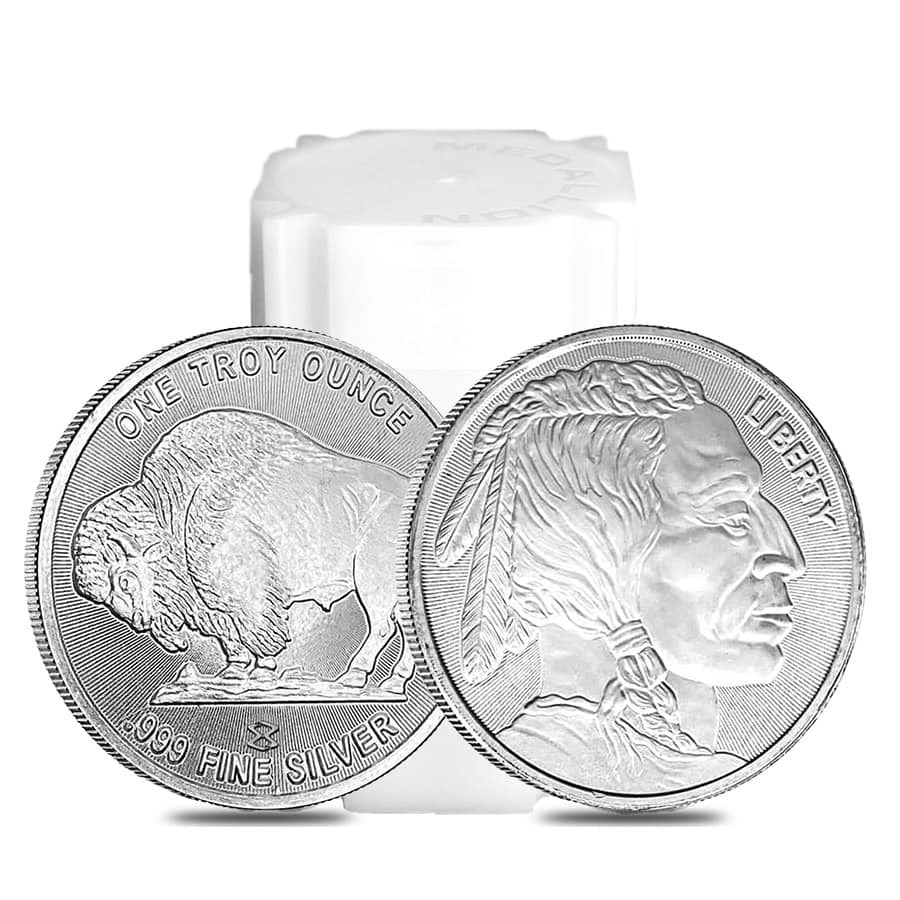 Tube of 20 - 1 oz Elemetal Buffalo Silver Round .999 Fine Questions & Answers