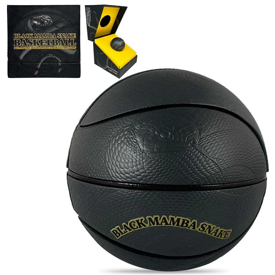 2024 Chad 1 oz Silver Black Mamba Snake Basketball Spherical Coin .999 Fine Questions & Answers