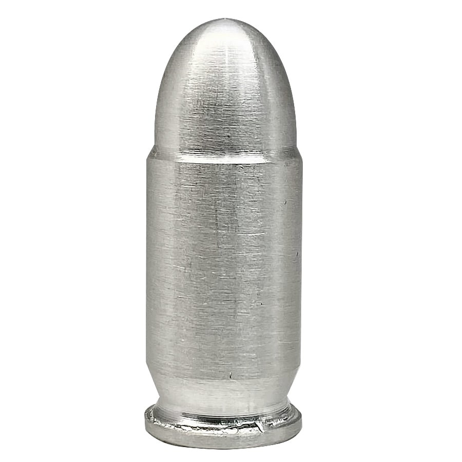 What makes the 1 oz .45 Caliber Solid Silver Bullet a popular choice among collectors?