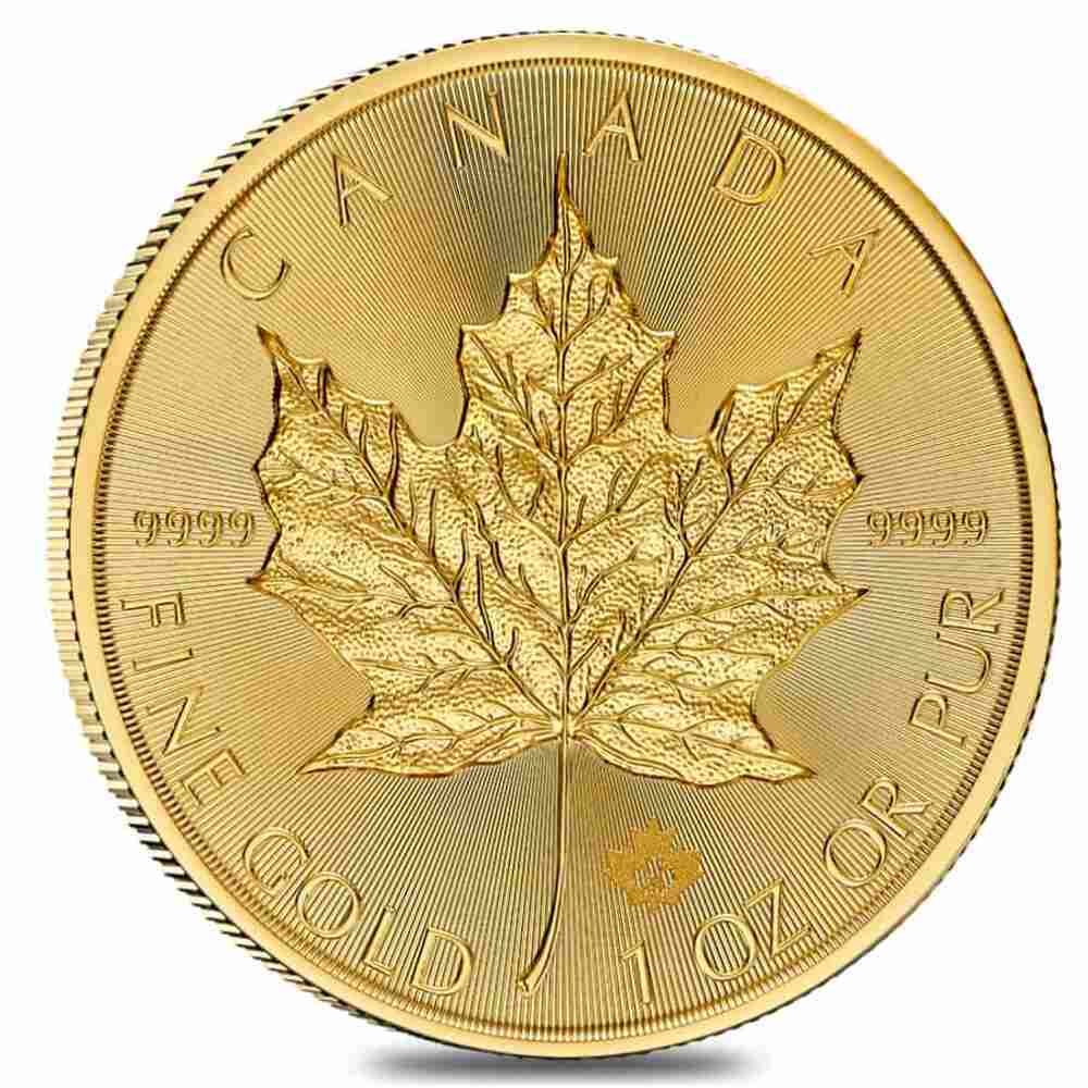 How much can I sell my gold maple leaf for?