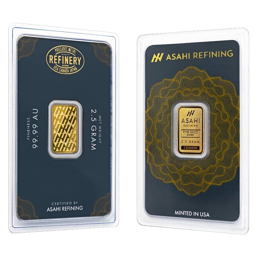 How do I know if my gold bar from Asahi Refining is real?