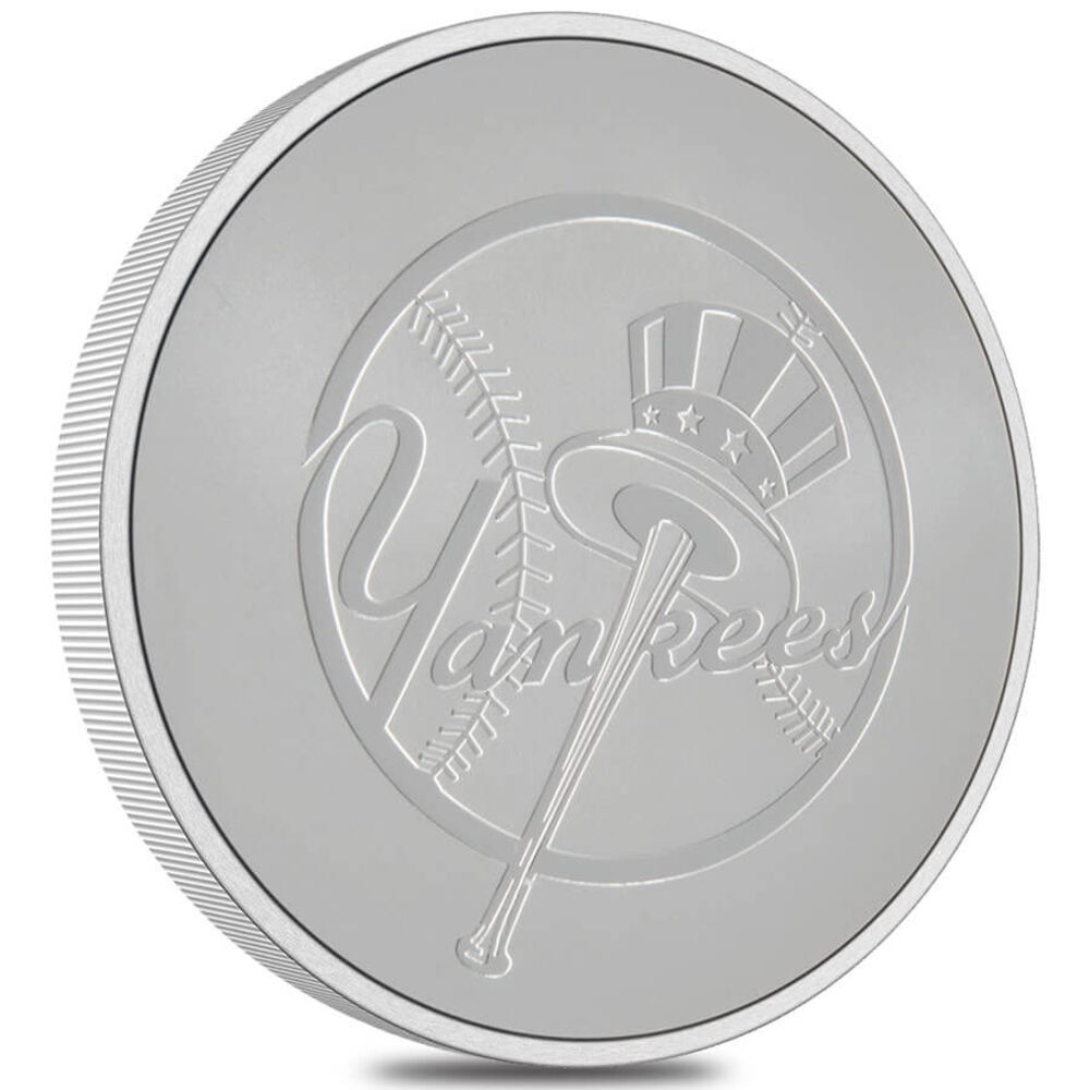 2024 New Zealand 1 oz NY Yankees Baseball Silver Round .999 Fine Questions & Answers