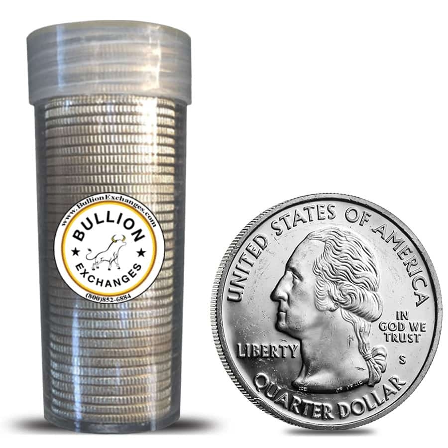 $10 Face Value Washington Quarters 90% Silver 40-Coin Roll (Impaired Proof) Questions & Answers