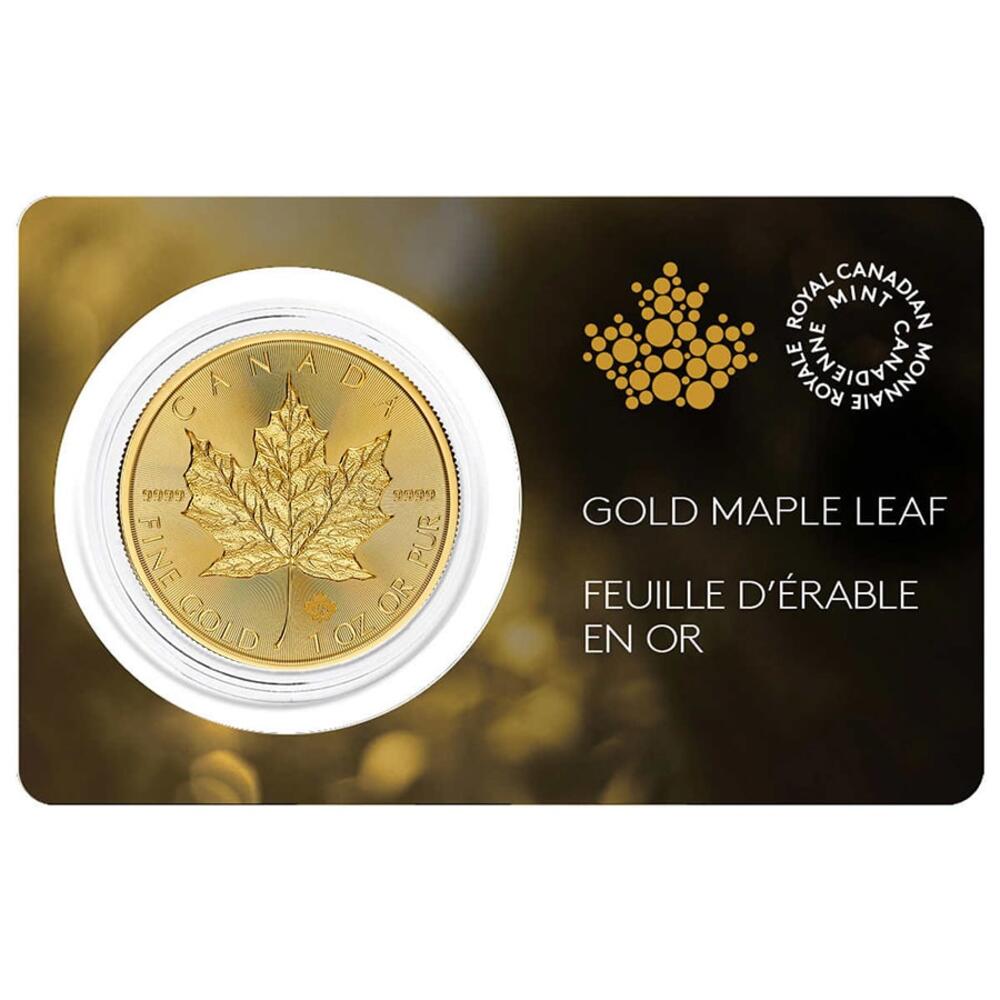 How much is a Canadian Maple Leaf 1 oz gold coin worth?