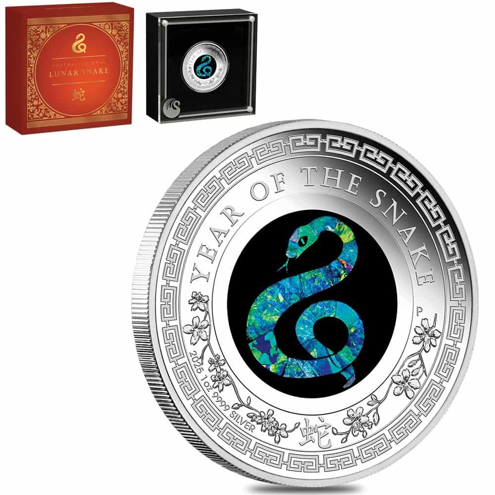 2025 1 oz Proof Silver Lunar Snake Opal Coin Australian Perth Mint Questions & Answers