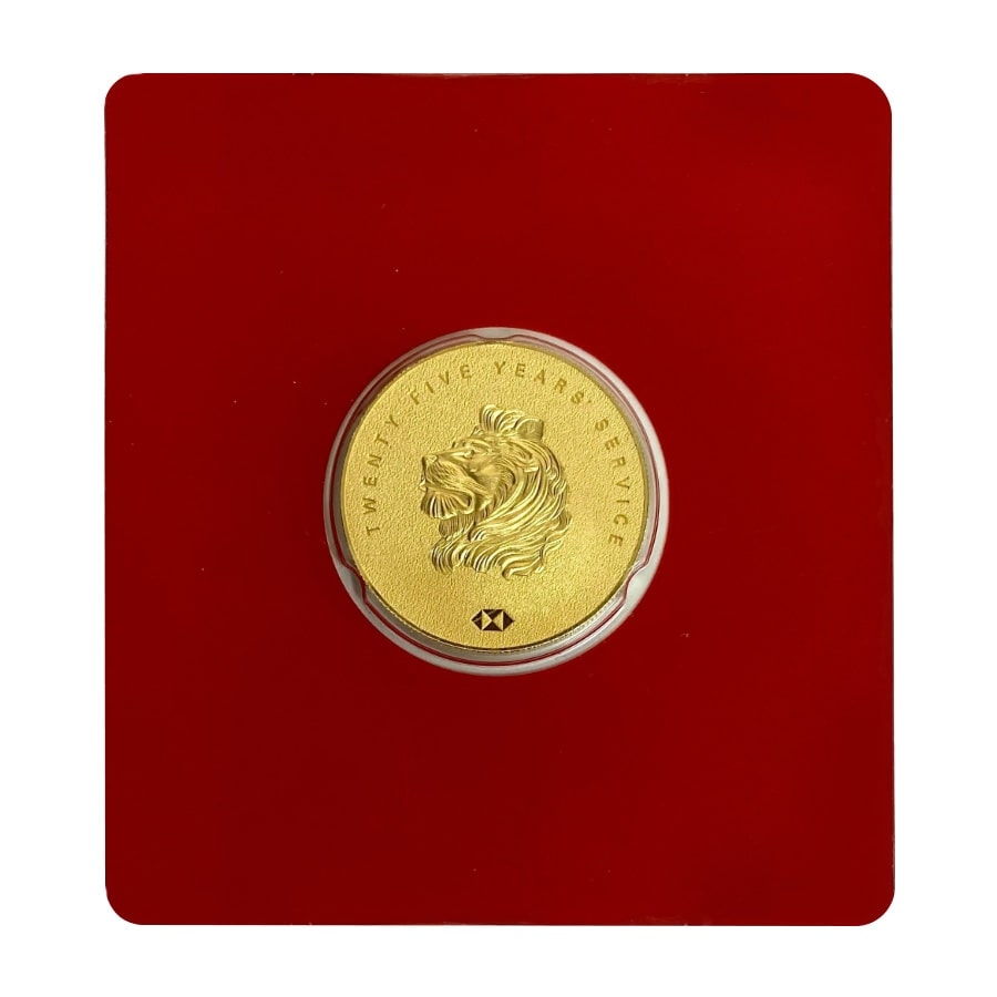 1 oz Gold Round PAMP Suisse HSBC 25 Years of Service .9999 Fine (In Assay) Questions & Answers