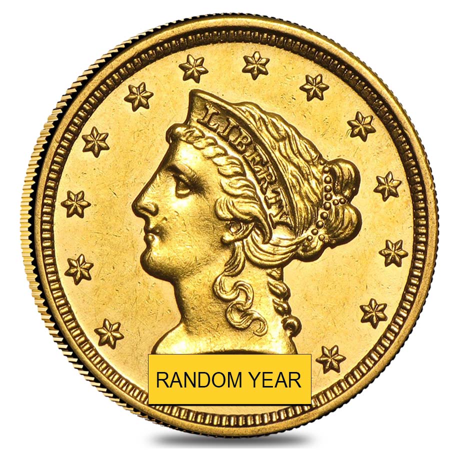 $2.5 Gold Quarter Eagle Liberty Head - Almost Uncirculated AU (Random Year) Questions & Answers