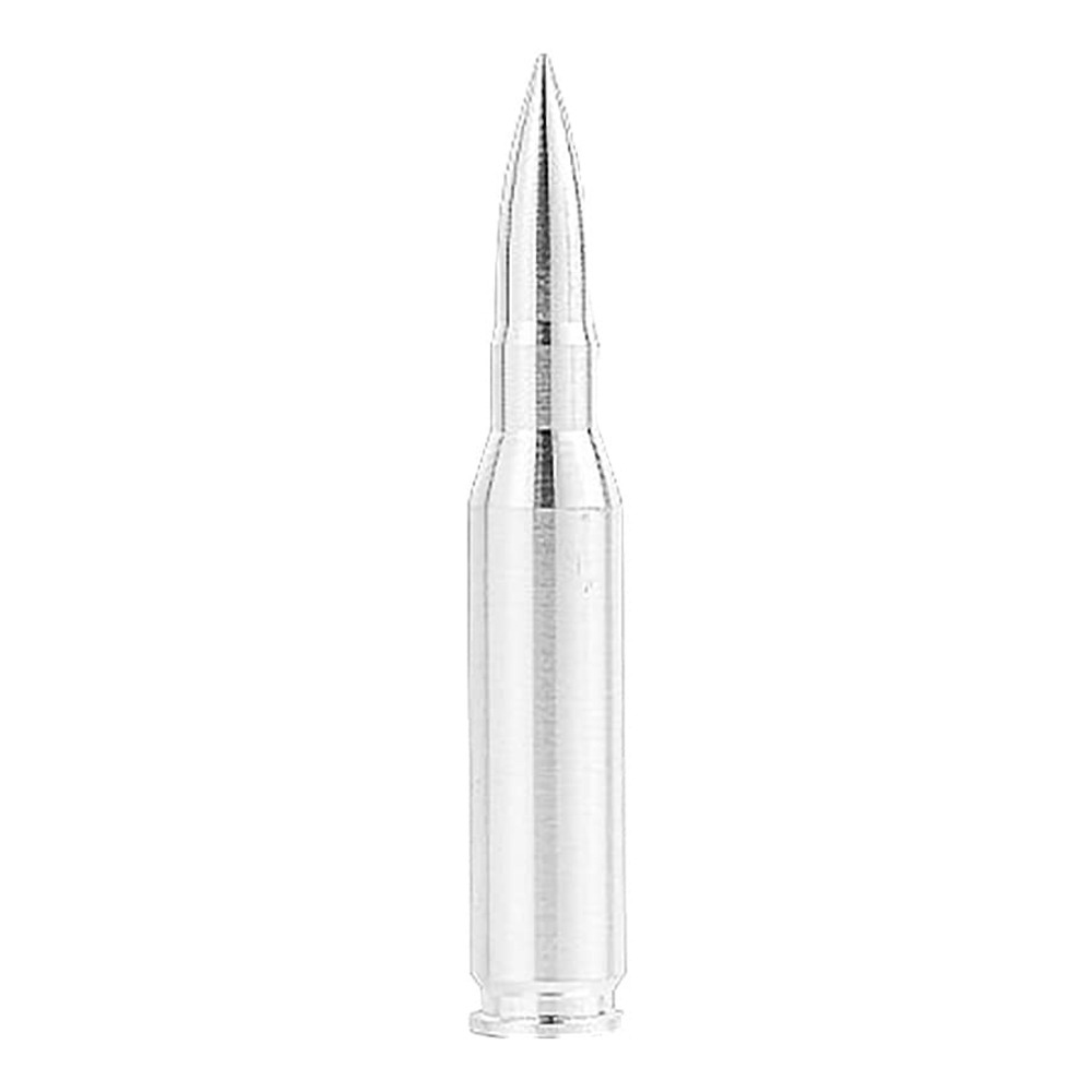 Why is the 10 oz .50 Caliber Solid Silver Bullet more expensive than standard silver bars of the same weight?