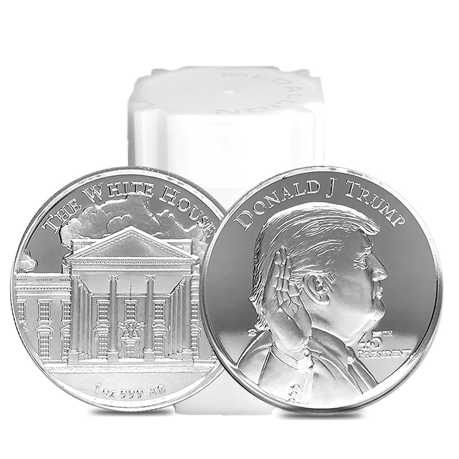 Tube of 20 - 1 oz President Donald J. Trump Silver Round .999 Fine Questions & Answers