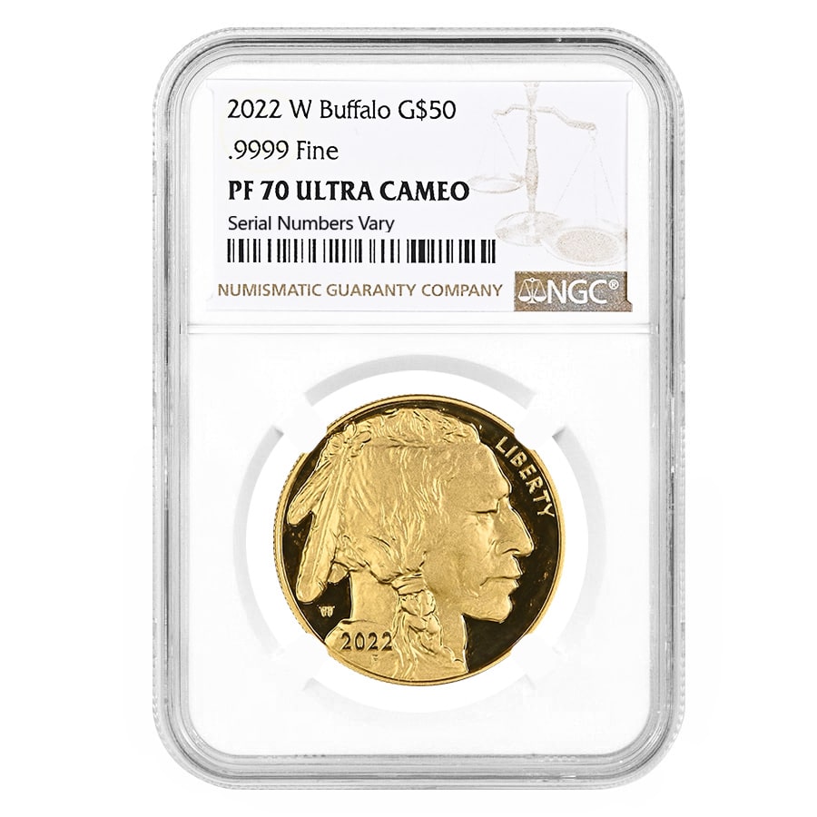 is a proof buffelo  graded MS70