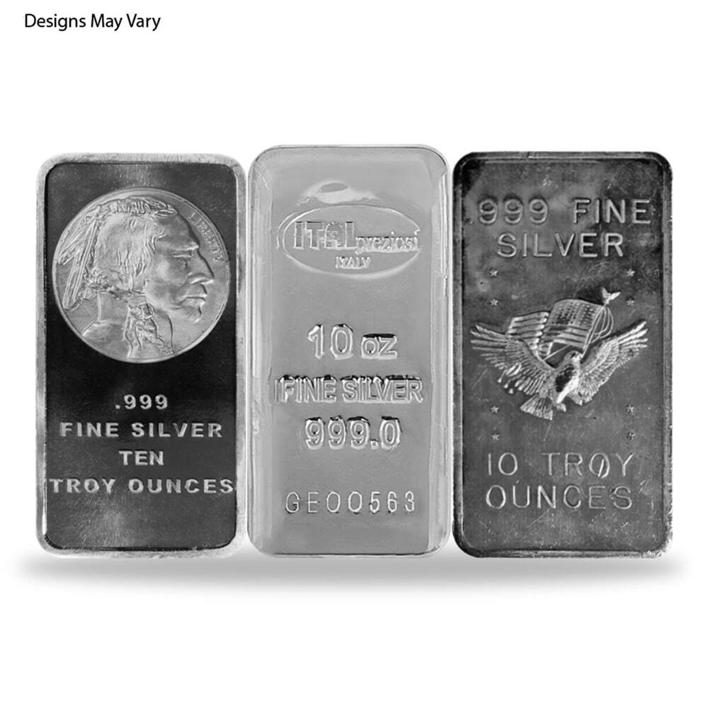 Can I choose a specific design or brand for the silver bar?