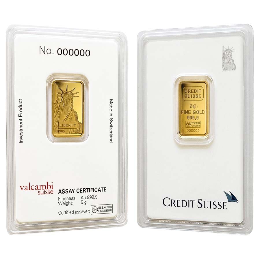 How can I confirm that my Credit Suisse gold bar is real?