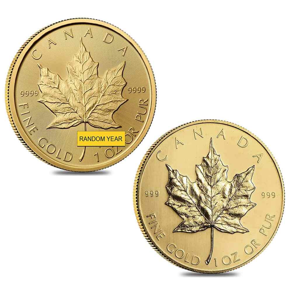 How much can I sell my gold maple leaf for?