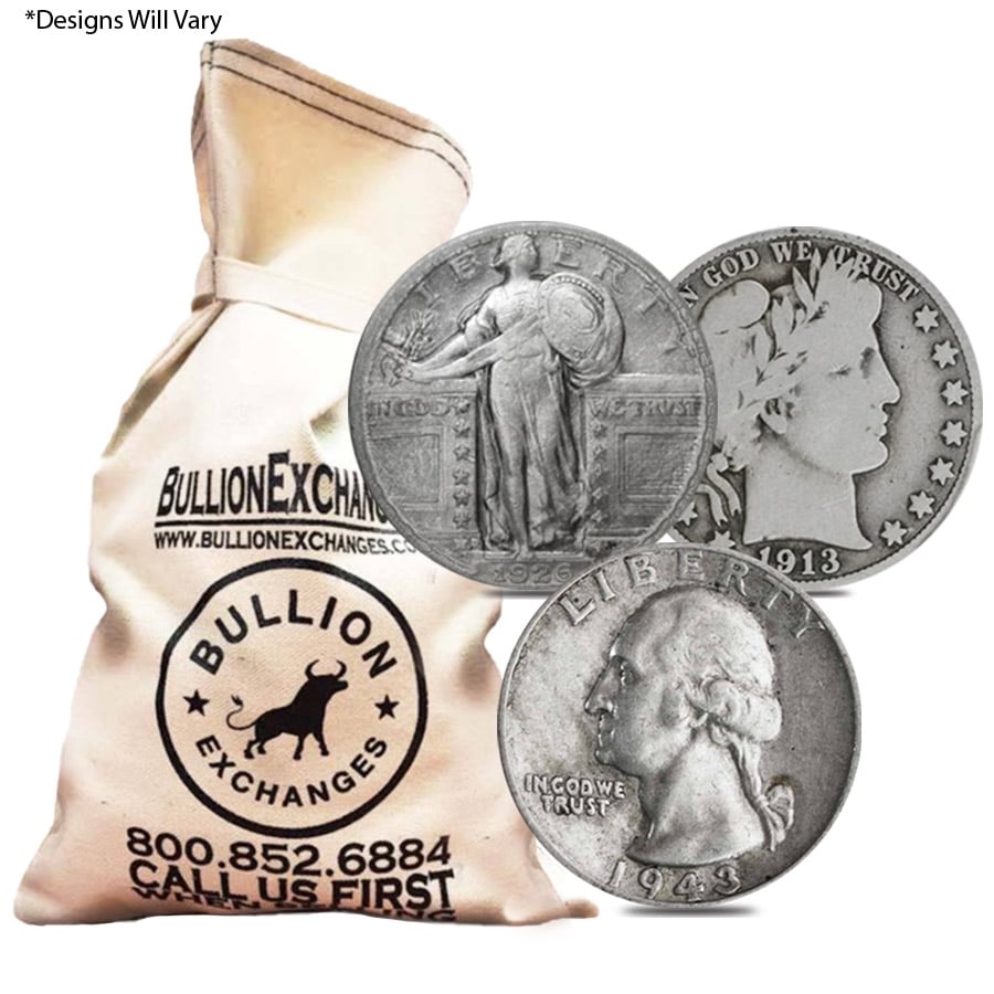 What type of bag do the coins arrive in?